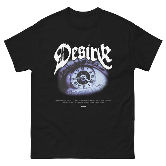 DESIRE TIME TEE "BLACK"